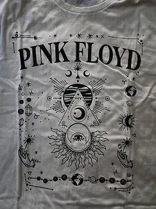 Pink Floyd Concert Band Tee Crew Neck T Shirt 100% Cotton Short Sleeve Med M - Picture 1 of 6