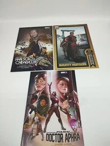 Star Wars Han Solo & Chewbacca #7 Bounty hunters #21 Doctor Aphra #26 - Picture 1 of 8