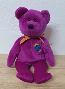 Peluche peluche Taddy Millennium TY Beanie 23 cm ottime condizioni raro - Foto 1 di 8