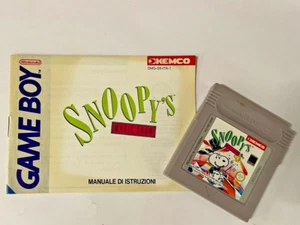 Videogioco GAME Boy Snoopy's no BOX si libretto ITA B44 - Foto 1 di 1