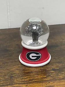 Mini SLAVIC COLLEGE TREASURES UGA Georgia Bulldogs Snow Water Globe SUPER RARE - Picture 1 of 7