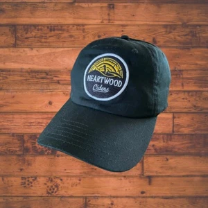 New - Heartwood Ciders Embroidered Logo SnapBack OSFM - Big X 100% Cotton - Picture 1 of 5