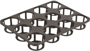 10-Pack 12-Pocket Nursery Planter Pots Shuttle Carry Trays Round Seedling Trays - Picture 1 of 7