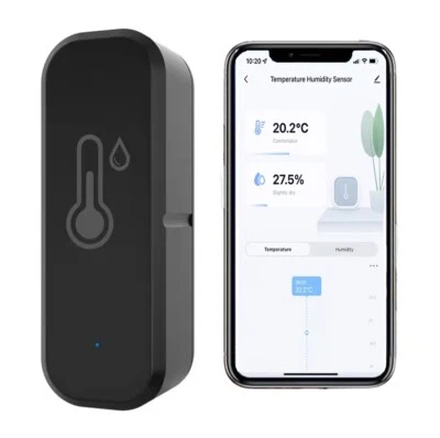 Solo WiFi Temperature Humidity Sensor Basement, Attic, Wine Cellar, Green House - Image 1 of 4