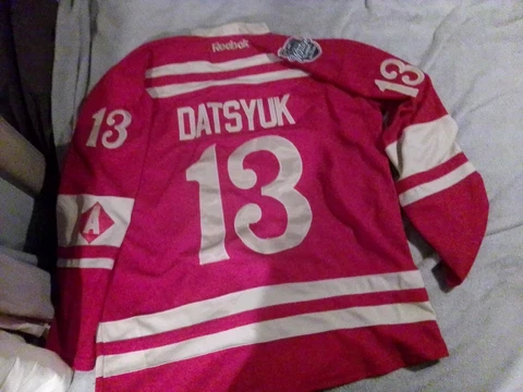 Detroit Red Wings Pavel Datsyuk 2014 NHL Winter Classic Jersey Red Size 52 Cover