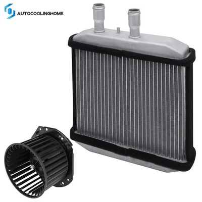 Blower Motor and Heater Core Front A/C Fit For 1988 1989-1990 Buick LeSabre Kit - Image 1 of 4