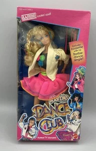 Mattel Dance Club Barbie bambola 1989 con cassetta nuova - Foto 1 di 9