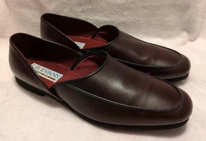 L.B. Evans Slip On  Mens Size 9.5 EEE Casual Slippers 1139 House Slippers EX Con - Picture 1 of 6