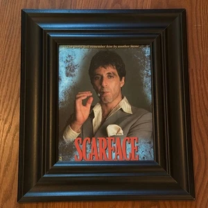 Scarface Picture with Black Frame  EXCELLENT CONDITION - Picture 1 of 5