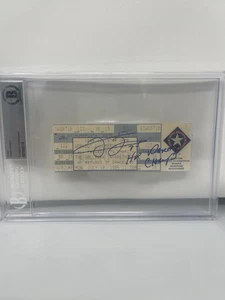 Frank Thomas Signed Inscribed 1995 Home Run Derby Champion Full Ticket Becket L2 - Picture 1 of 3