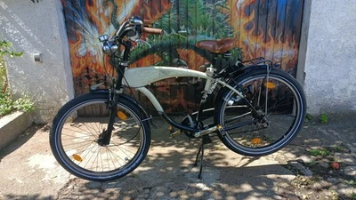 Vintage Beach Cruiser Fahrrad 26" im Retro Style 7 Gang Shimano - Bild 1 von 4