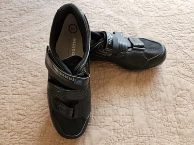 禧玛诺 Dynalast 踏板动力女式 Cross X-Strap SH-WMS3L,二手状况完好,40 (7/8) — 第 1/4 张图片