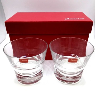 Baccarat Model Number: 2007 Itoen Pair Tumbler - Image 1 of 4