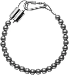 Flag Pole Beaded Retainer Ring, Adjust Length 304 Stainless Steel 8&quot;  - Picture 1 of 6