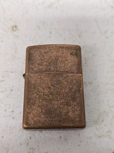 Vintage 2003 Zippo Lighter Brushed Copper Finish D 03 - Picture 1 of 6