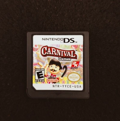 Carnival Games (Nintendo DS, 3DS, 2008) *¡Solo juego! - *Probado - **¡Casi Como Nuevo! Foto 1 de 4