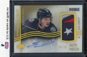 2023-24 UD Premier Horizontal Acetate RC Patch Auto Gold Stanislav Svozil 6/25 - Bild 1 von 2