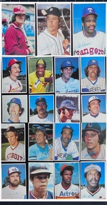 1980 Topps "FOR THE FUN OF IT" 5 x 7 Baseball Card -Lot (46) - Picture 1 of 18