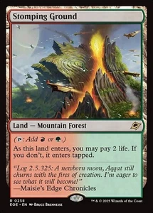 Stomping Ground 1x MTG EOE #258 Edge of Eternities Rare MINT land red green - Picture 1 of 1