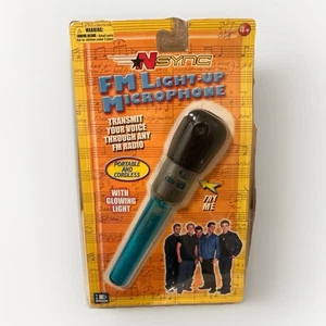 NSYNC FM light up Microphone Yaboom Limited 2000. Transmit your voice Sealed - Picture 1 of 4