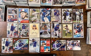 BO BICHETTE Lot of 20 RC’s! Inserts, Mojo, Refractor, Optic++ BLUE JAYS! - Picture 1 of 3