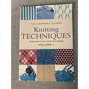 Knitting Techniques Volume 1 Harmony Guides book - Picture 1 of 9