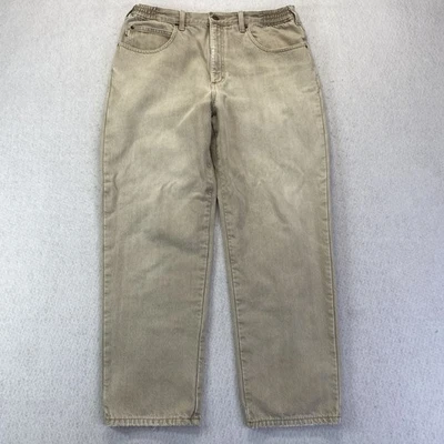 LL Bean Jeans Mens 36x30 Flannel Lined Comfort Waist Relaxed Fit Pants - Image 1 of 4
