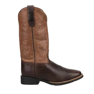 Roper Monterey Square Toe Cowboy Mens Brown Casual Boots 09-020-0904-2408 - Picture 1 of 5
