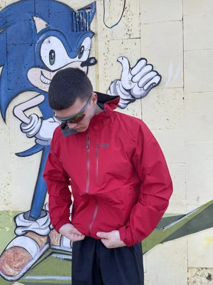 Outdoor Research Foray Gore-tex Red Jacket Gorpcore Hiking Men’s Waterproof New - Image 1 of 4