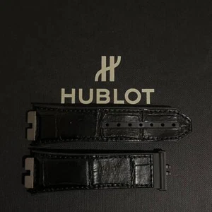 Genuine HUBLOT Unico 45mm 44mm One Click Leather Band #961 - Picture 1 of 6