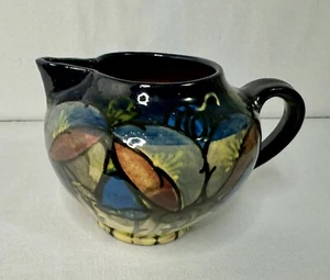Vintage German Art Pottery Pitcher Vase Carl Gebauer Handbemalt Germany - Bild 1 von 7