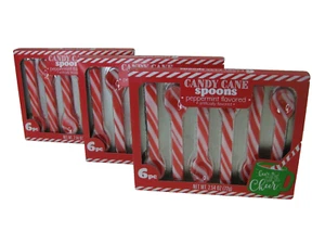 Zuckerstange Pfefferminz Geschmack Löffel 18 Essbare Löffel Heiße Schokolade Kaffee Neu - Bild 1 von 10