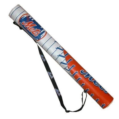 MLB New York Mets Insulated Canned Beverage Sleeve Bag w Strap 2008 NWT NOS Cover