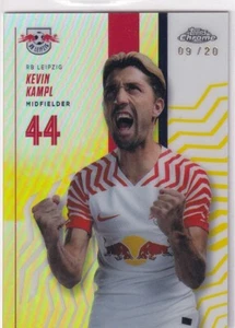 Topps 2024 Chrome RB Leipzig No. RB-08 Kevin Kampl Yellow Refractor 9/20 - Bild 1 von 2