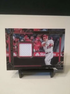 Parche de equipo de campo Mike Trout 2022 Panini National Treasures 14/25 - Imagen 1 de 5