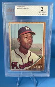 1962 Topps - Hank Aaron #320 - Picture 1 of 2