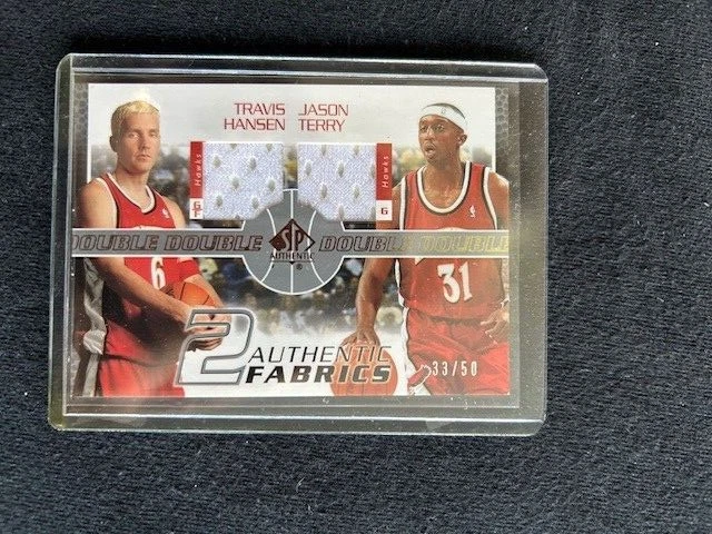 Travis Hansen / Jason Terry  Game Used Jersey - Image 1 of 1