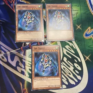 Yugioh! The Tricky x3 LDK2-ENY15 Playset NEW Unlimited NM/M - Picture 1 of 2