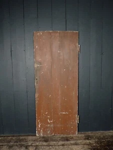Original Reclaimed Georgian Planked Ledged Cupboard Door (DNX 564) - Picture 1 of 4