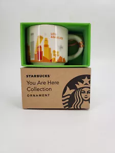 STARBUCKS YOU ARE HERE LOS ANGELES ORNAMENT KAFFEETASSE 2 OZ GRÖSSE - Bild 1 von 5