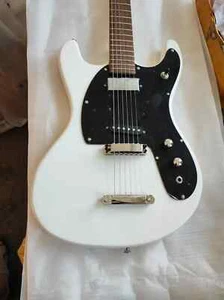 Johnny Ramone Mosrite Mark II White Electric Guitar with Tune-A-Matic - Picture 1 of 6