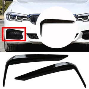 For BMW 5-Ser G30 G31 M-Sport 2016-2020 Front Bumper Fog Light Eyelid Cover Tr · - Imagen 1 de 12
