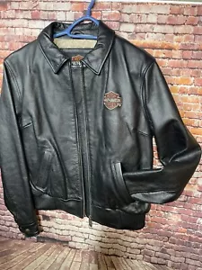 Harley-Davidson Leather jacket sz. L - Picture 1 of 10