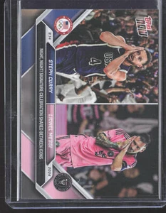 Steph Curry / Lionel Messi PR110182 2024 Topps Now MLS #128 - Picture 1 of 2
