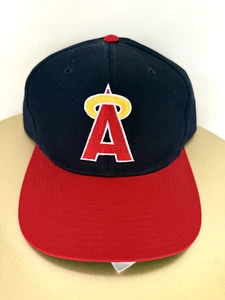 NWT Vintage 90s Los Angeles Angels Snapback WOOL Hat Cap MLB - Picture 1 of 3