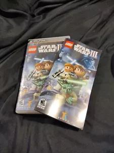 PSP STAR WARS 3 THE CLONE WARS SOLO SCATOLA E MANUALE LUCASARTS BOX BUONE CONDIZIONI - Foto 1 di 8
