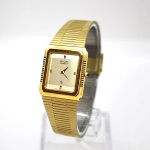 Orologio al Quarzo Citizen Laminato Oro - Picture 1 of 1