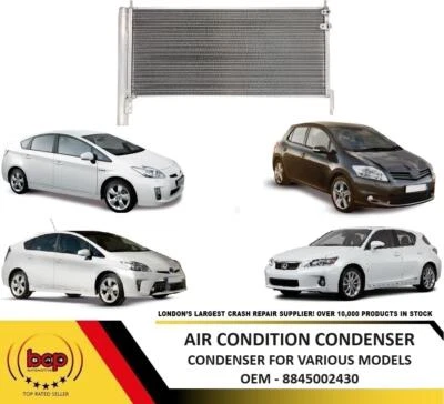 TOYOTA PRIUS HYBRID 1.8 2010 - 2016 AIR CONDITION CONDENSOR A/C CONDENSER - Image 1 of 4
