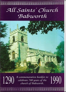 All Saints Church Babworth 700 yr commemorative booklet 1990 vgc Nottinghamshire - Foto 1 di 1