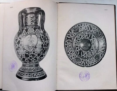 Spanish Mauritanian Pottery Испано-Мавританская Керамика Russia Album 1940 - Image 1 of 4